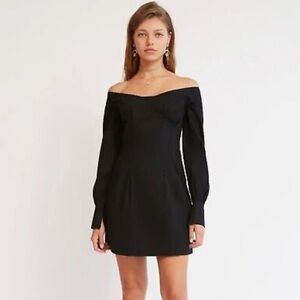 hem mini dress Ramy Brook Nari High Neck Handkerchief Hem Mini Dress in Bright Lime